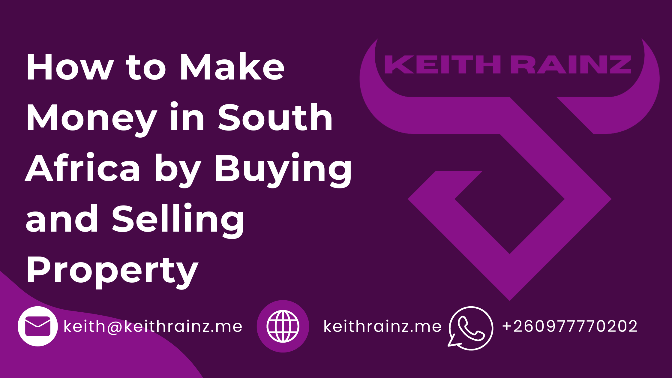 How to Make Money in South Africa by Buying and Selling Property