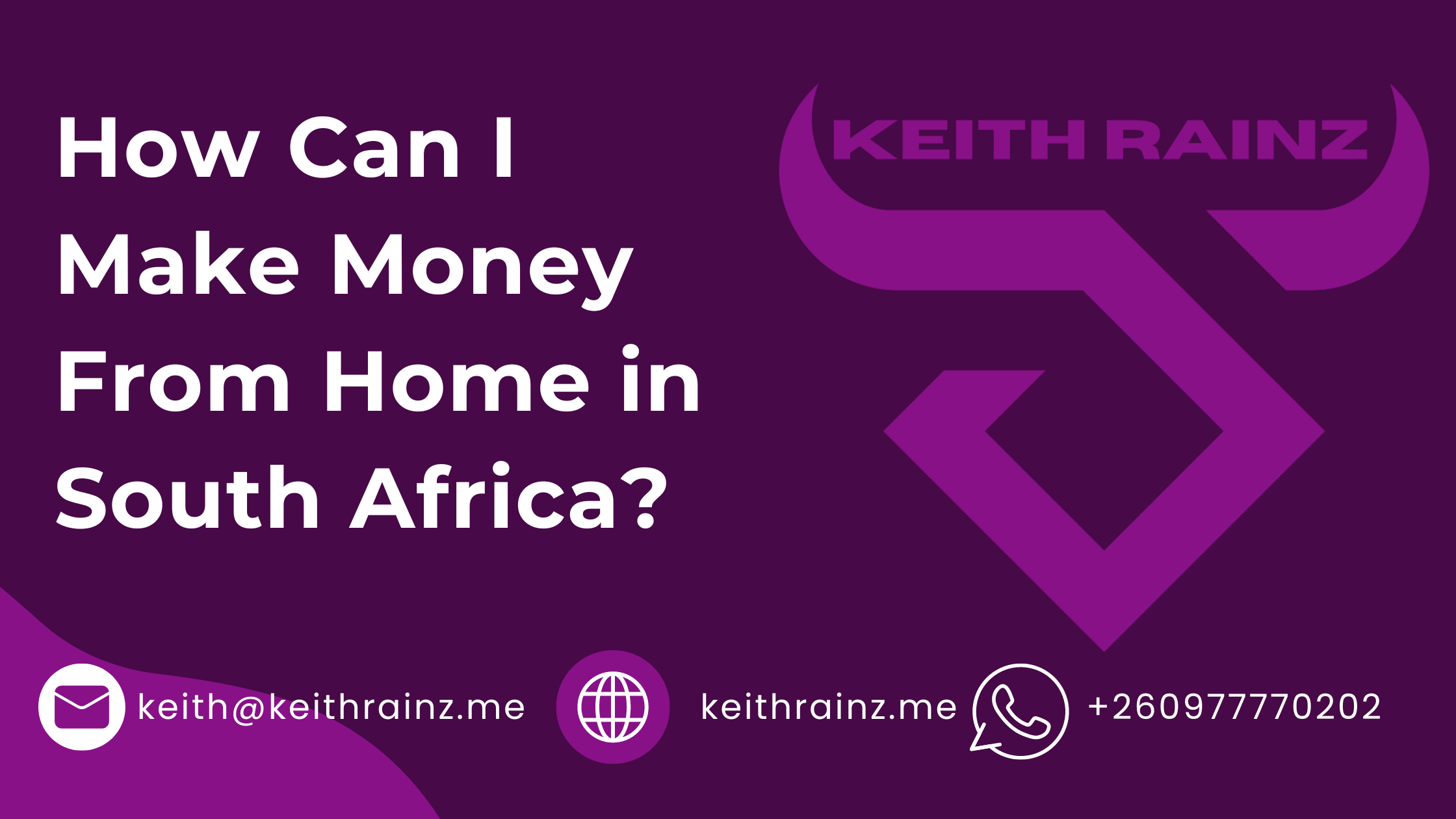 How Can I Make Money From Home in South Africa