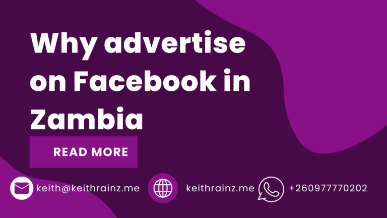 Why advertise on Facebook in Zambia