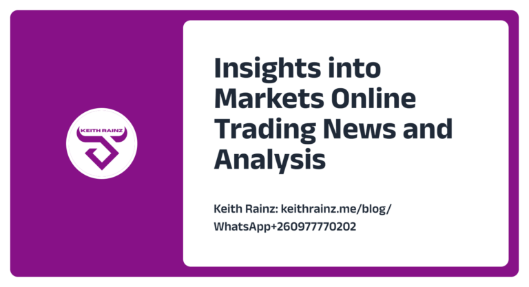 Insights into Markets Online Trading News and Analysis